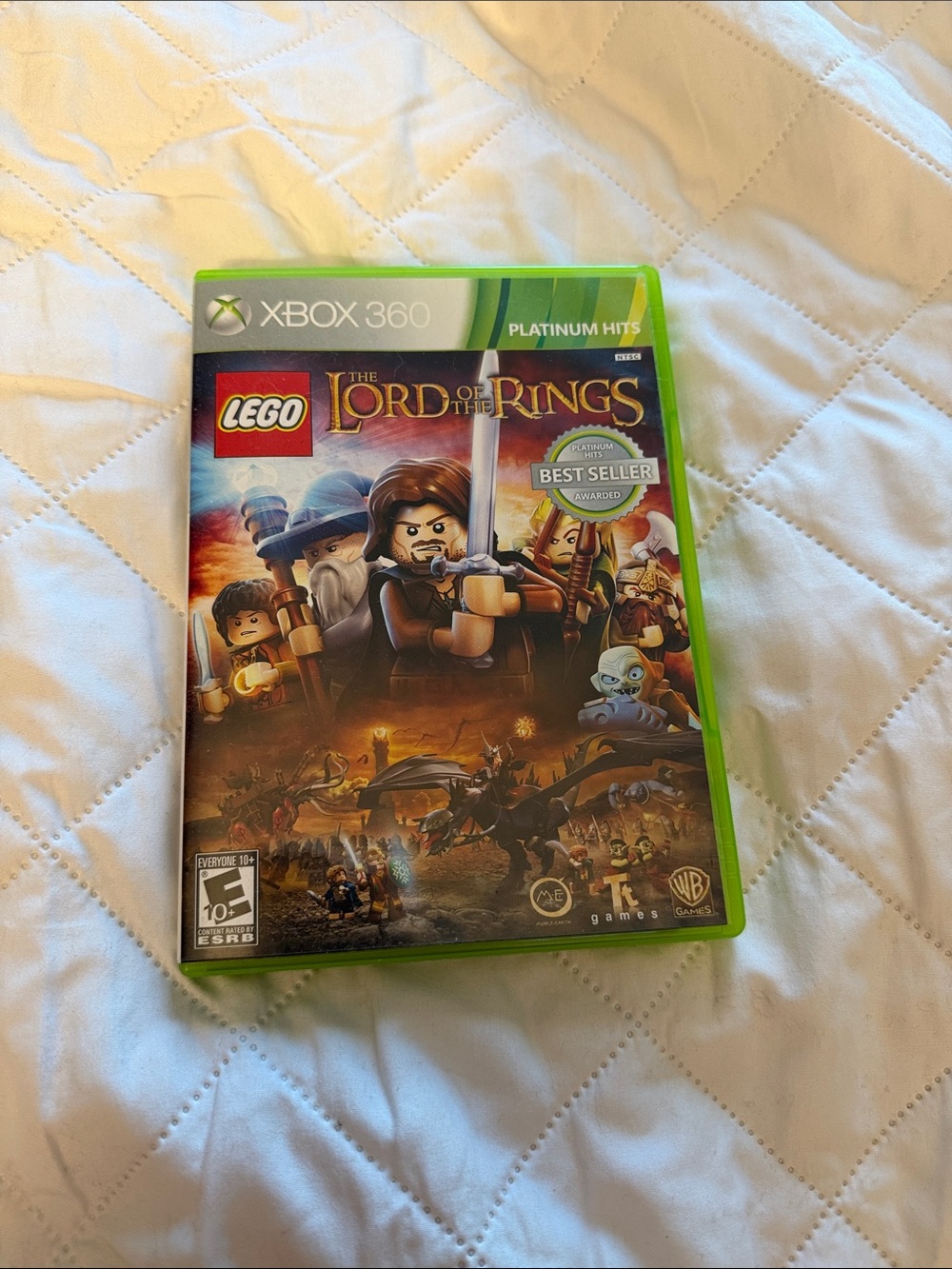 Microsoft Xbox 360 Platinum Hits Lego The Lord of the Rings Game